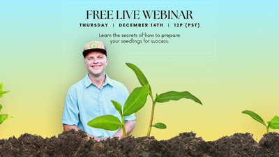 Dive into Seed Starting Success with Our Live Webinar Q&A! 🌿