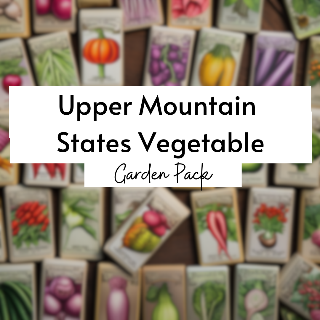 Upper Mountain States Vegetable Garden Pack